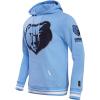 Pro Standard Mens NBA Retro Classics Pull Over Hoodie(University Blue)