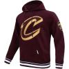 Pro Standard Mens NBA Retro Classics Pull Over Hoodie(Wine)