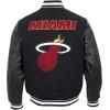 Pro Standard Mens NBA Retro Classics Varsity Jacket(Black)
