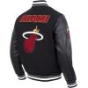 Pro Standard Mens NBA Retro Classics Varsity Jacket(Black)