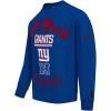 Pro Standard Mens NFL Old English Brushed Back French Terry Crewneck Sweatshirt(Dodger Blue)
