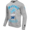 Pro Standard Mens NFL Old English Brushed Back French Terry Crewneck Sweatshirt(Grey)