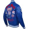 Pro Standard Mens NFL Old English Satin Jacket(Dodger Blue)
