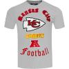 Pro Standard Mens NFL Old English Short Sleeve Tee(Heather Grey)
