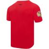 Pro Standard Mens NFL Old English Short Sleeve Tee(Red)