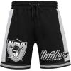 Pro Standard Mens NFL Retro Classics Athletic Short(Black/Gray)