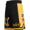 Pro Standard Mens NFL Retro Classics Athletic Short(Black/Yellow)