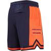 Pro Standard Mens NFL Retro Classics Athletic Short(Midnight Navy/Orange/Midnight Navy)