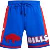 Pro Standard Mens NFL Retro Classics Athletic Short(Royal Blue/Red)