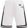 Pro Standard Mens NFL Retro Classics Athletic Short(White/Black)