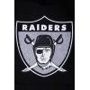 Pro Standard Mens NFL Retro Classics Brushed Back French Terry Pull Over Hoodie(Black/Gray)