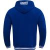 Pro Standard Mens NFL Retro Classics Brushed Back French Terry Pull Over Hoodie(Dodger Blue)