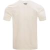 Pro Standard Mens NFL Retro Classics Taping Tee(Eggshell/ Black)