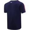 Pro Standard Mens NFL Retro Classics Taping Tee(Midnight Navy/Orange/Midnight Navy)