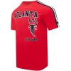 Pro Standard Mens NFL Retro Classics Taping Tee(Red/Black)