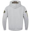 Pro Standard Mens NHL Classic Chenille Full Zip Hoodie(Heather Grey)
