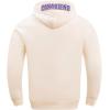 Pro Standard Mens NHL Classic Chenille Pull Over Hoodie(Eggshell)