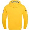Pro Standard Mens NHL Classic Chenille Pull Over Hoodie(Yellow)
