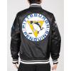Pro Standard Mens NHL Retro Classics Satin Jacket(Black)