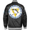 Pro Standard Mens NHL Retro Classics Satin Jacket(Black)