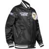 Pro Standard Mens NHL Retro Classics Satin Jacket(Black)