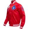 Pro Standard Mens NHL Retro Classics Satin Jacket(Red)