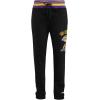 Pro Standard NBA Mens Mens NBA Retro Classics Brushed Back French Terry Sweatpant(Black/Purple/Yellow)