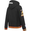 Pro Standard NBA boys Big Boys Nba Retro Classics Fleece Pull Over Hoodie(Black/Orange)