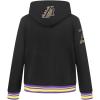 Pro Standard NBA boys Big Boys Nba Retro Classics Fleece Pull Over Hoodie(Black/Purple)