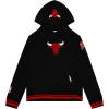 Pro Standard NBA boys Big Boys Nba Retro Classics Fleece Pull Over Hoodie(Black/Red/Black)
