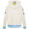 Pro Standard NBA boys Big Boys Nba Retro Classics Fleece Pull Over Hoodie(Eggshell/ University Blue)
