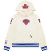 Pro Standard NBA boys Big Boys Nba Retro Classics Fleece Pull Over Hoodie(Eggshell/Royal Blue)