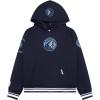 Pro Standard NBA boys Big Boys Nba Retro Classics Fleece Pull Over Hoodie(Midnight Navy)