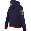 Pro Standard NBA boys Big Boys Nba Retro Classics Fleece Pull Over Hoodie(Midnight Navy/Red/Midnight Navy)