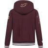 Pro Standard NBA boys Big Boys Nba Retro Classics Fleece Pull Over Hoodie(Wine)