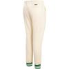 Pro Standard Womens NFL Retro Classics Sweatpant(Eggshell/ Kelly Green)