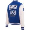 Pro Standard Womens NFL Retro Classics Varsity Jacket(Dodger Blue/White)
