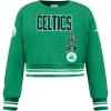 Pro Standard Big Girls NBA Retro Classics Fleece Crewneck Sweatshirt(Kelly Green)