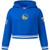 Pro Standard Big Girls NBA Retro Classics Fleece Crewneck Sweatshirt(Royal Blue)
