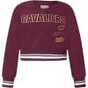 Pro Standard Big Girls NBA Retro Classics Fleece Crewneck Sweatshirt(Wine)