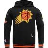 Pro Standard Mens NBA Retro Classics Pull Over Hoodie(Black/Orange)