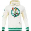 Pro Standard Mens NBA Retro Classics Pull Over Hoodie(Eggshell/ Kelly Green)