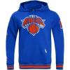 Pro Standard Mens NBA Retro Classics Pull Over Hoodie(Royal Blue/Orange)