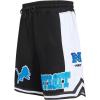 Pro Standard Mens NFL Retro Classics Athletic Short(Black)