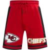 Pro Standard Mens NFL Retro Classics Athletic Short(Red/Black)