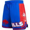 Pro Standard Mens NFL Retro Classics Athletic Short(Royal Blue/Red)