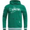 Pro Standard Mens NFL Retro Classics Brushed Back French Terry Pull Over Hoodie(Kelly Green)