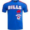 Pro Standard Mens NFL Retro Classics Taping Tee(Royal Blue/Red)