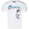 Pro Standard Mens NFL Retro Classics Taping Tee(White/Black)
