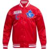 Pro Standard Mens NHL Retro Classics Satin Jacket(Red)